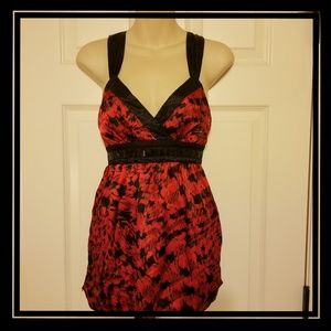 Beautiful Red & Black  Camisole